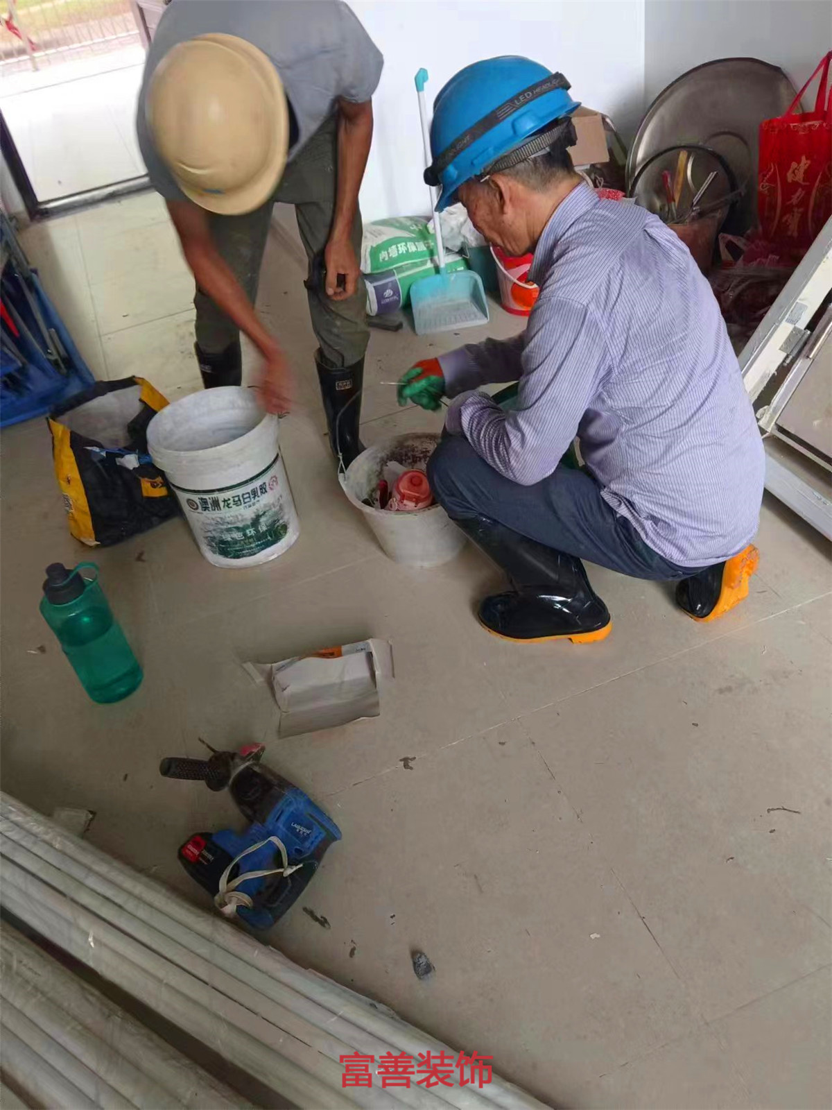 施工過(guò)程圖-海口富善